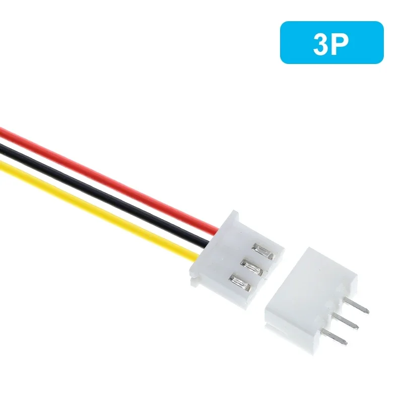 10Sets JST XH2.54 XH 2.54mm Wire Cable Connector 2/3/4/5/6/7/8/9/10 Pin Pitch Male Female Plug Socket 20cm  Length 26AWG