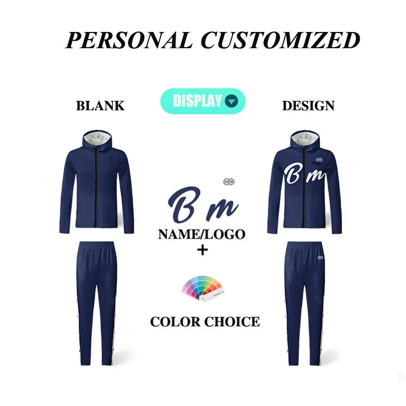 

Basketball Uniforms For Men Overcoat Button-down Trousers Hot Press Printed Warm Up Match Sportwear Windbreak Training Tracksuit