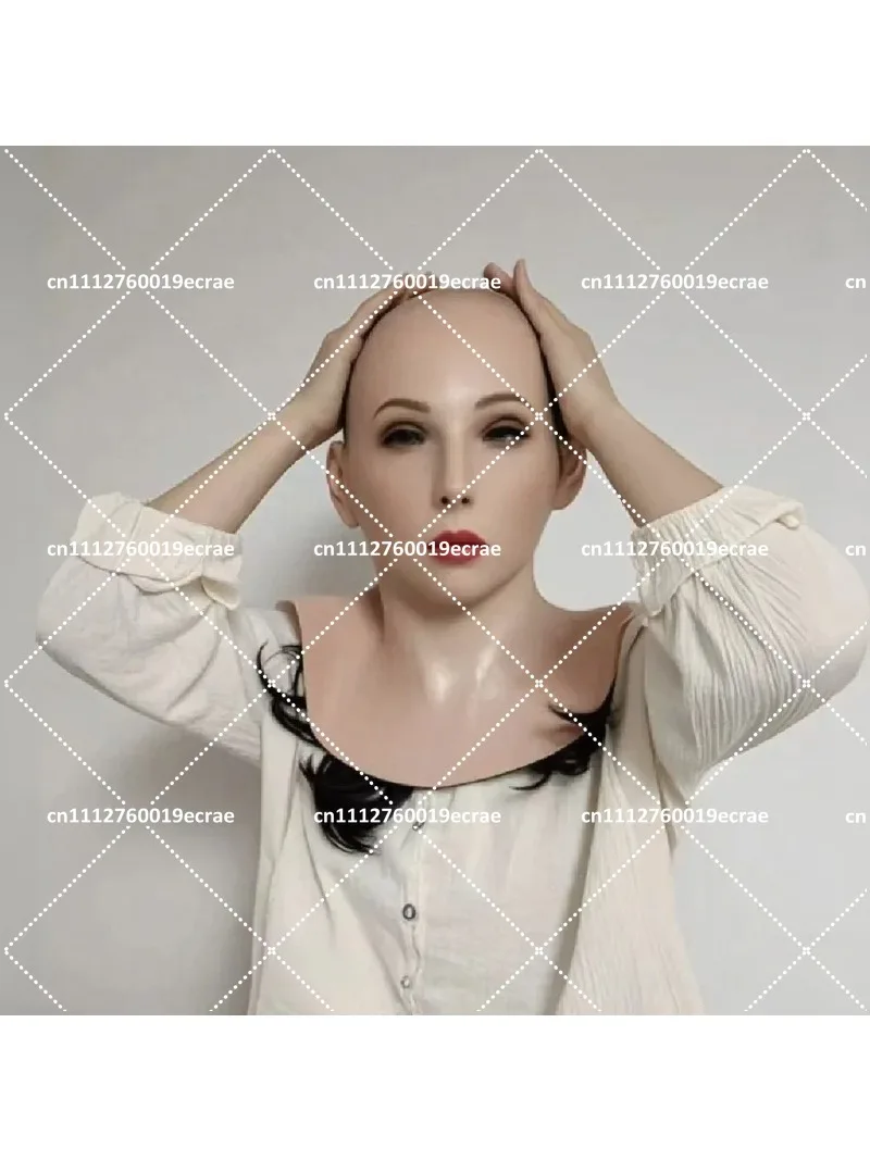 Male to Female Headgear All-inclusive Cosplay Performance Live Makeup Beauty Headwear