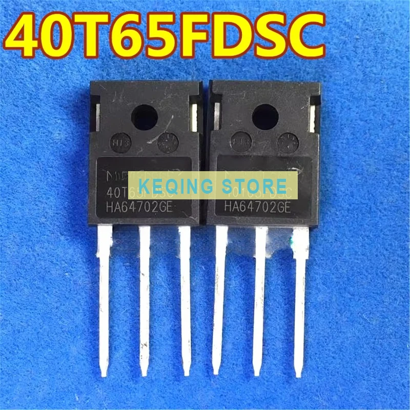 10PCS Used+Not NEW+Send after Measure Original 40T65FDSC 40A/650V TO-247 welding machine commonly used IGBT FET, spot