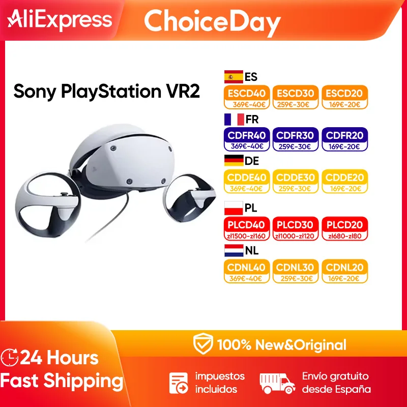 Sony PlayStation VR2 Virtual Reality PS VR2 Headset 3D-VR-Brille OLED Sony PS5 PS VR-Konsole