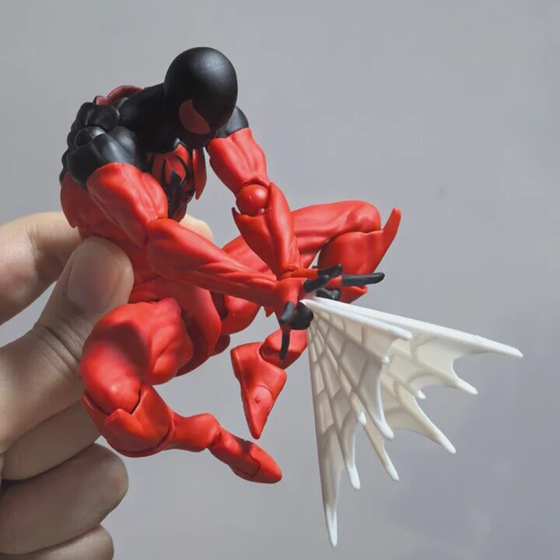 

Игрушки-пусеты, черный сосед, симбиотическая модель Человека-паука, костюм Черной ядмы, совместные фигурки, украшения на заказ, подарок для мальчика