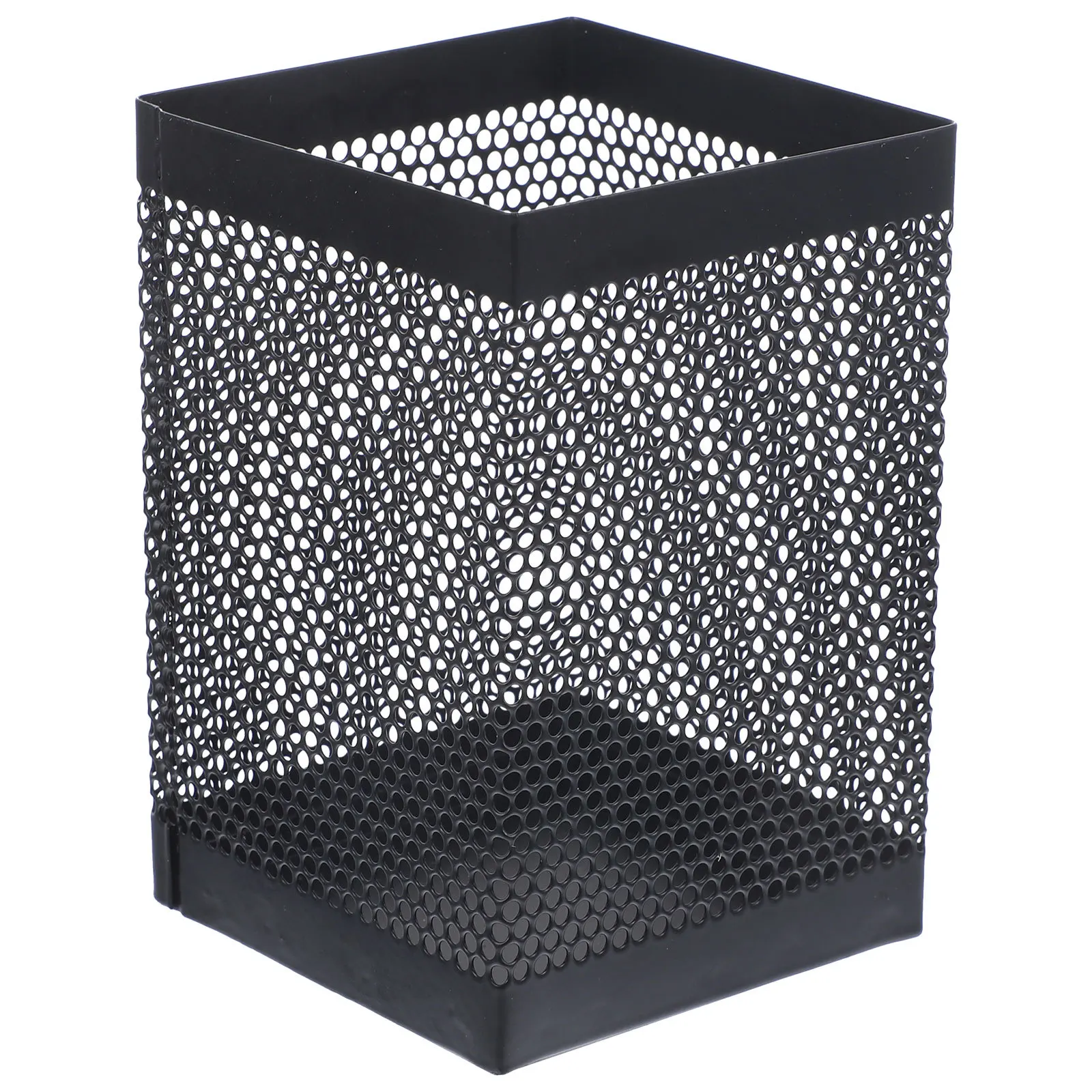 Metalen pennenhouder Grote capaciteit Mesh Design Desktop Organizer voor Office Home Study Slaapkamer Decoratieve briefpapier opbergbeker