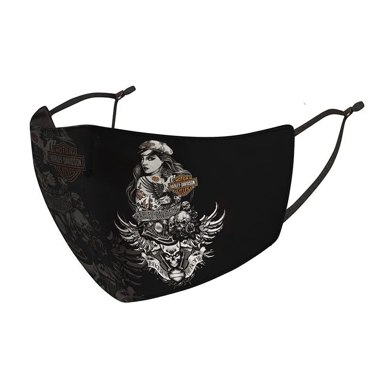 Motorcycle For Harley Davidson Emblem Outdoor Sun Cover Scarf Cycling Riding Mask Dustproof Sports Quick Drying view 4