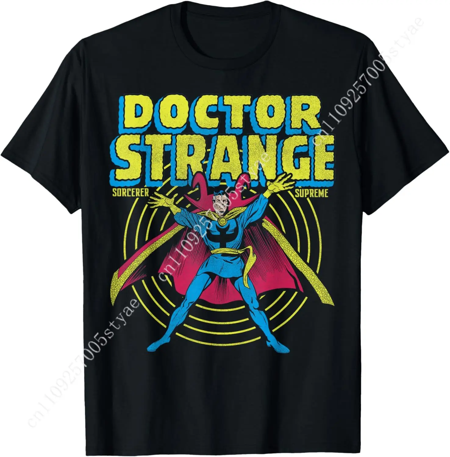 

Marvel Avengers Doctor Strange Sorcerer Supreme Portrait Mens Womens T-Shirt