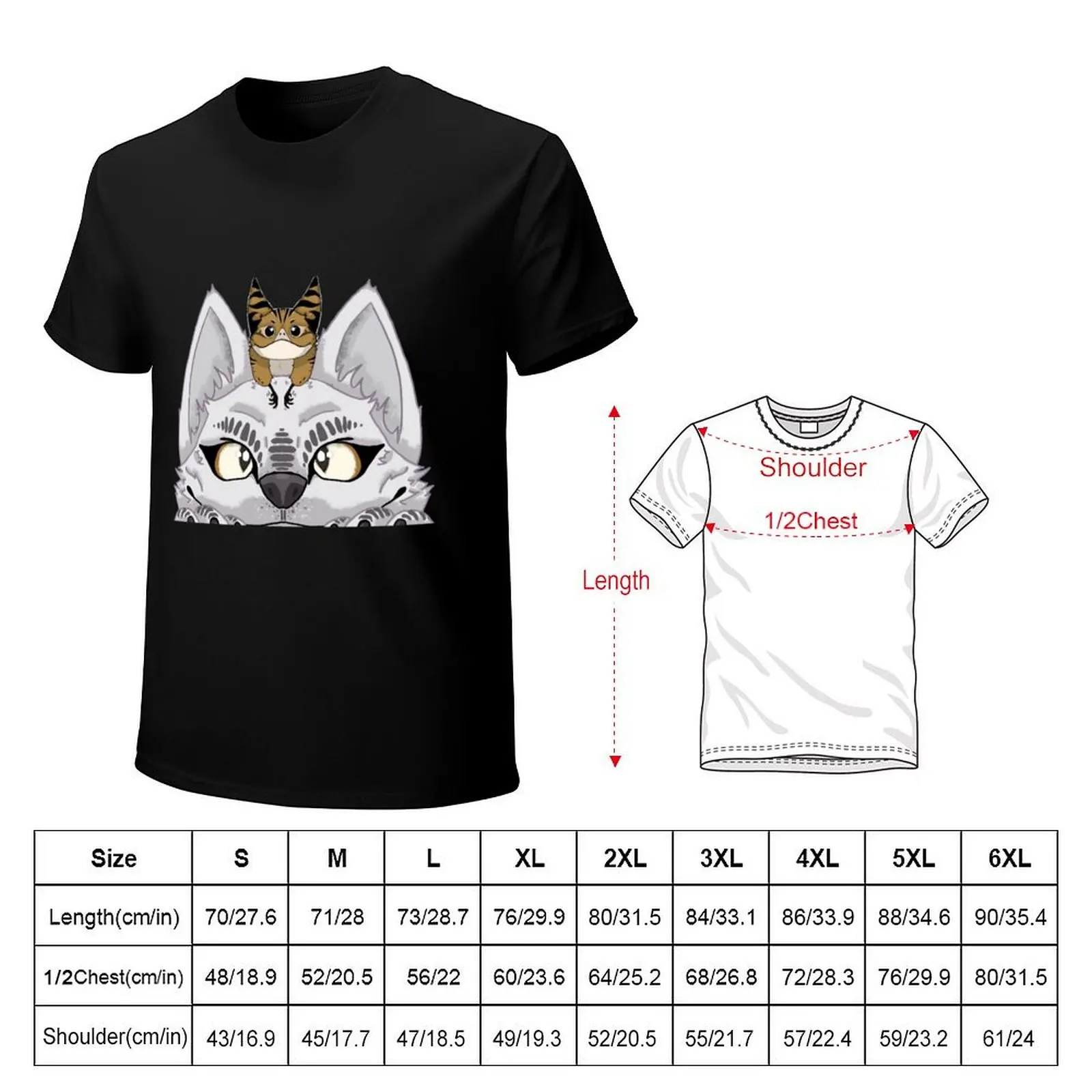 Peeker Loth Creatures T-Shirt cotton t shirt man T-Shirt