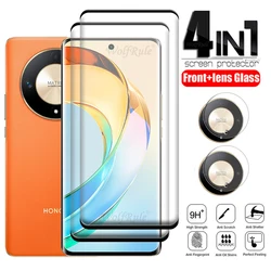 Protector de pantalla de vidrio templado para Huawei, cristal 4 en 1 para Honor Magic 6 Lite, Honor Magic 6 Lite