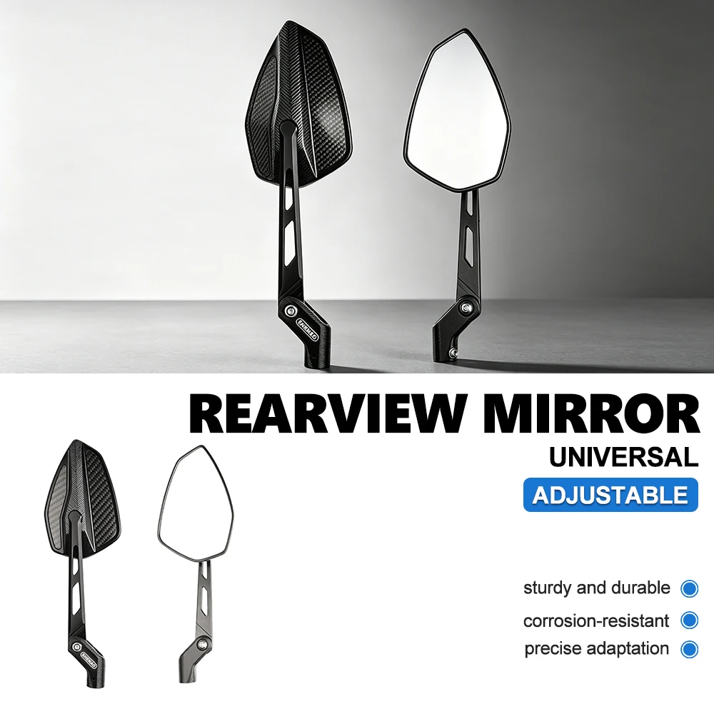 For KYMCO DTX360 DTX560 DTX300 AK Premium 575 AK550 Xciting S400 Motorcycle Rearview Mirrors CNC Motorbike Handlebar Mirror