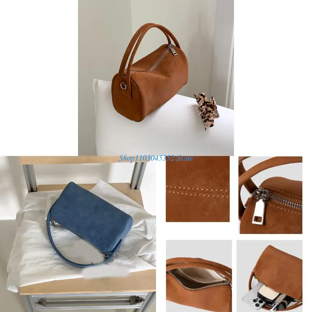 

Premium Suedes Bag Contemporary Design Comfort Practical Storage Office Essential