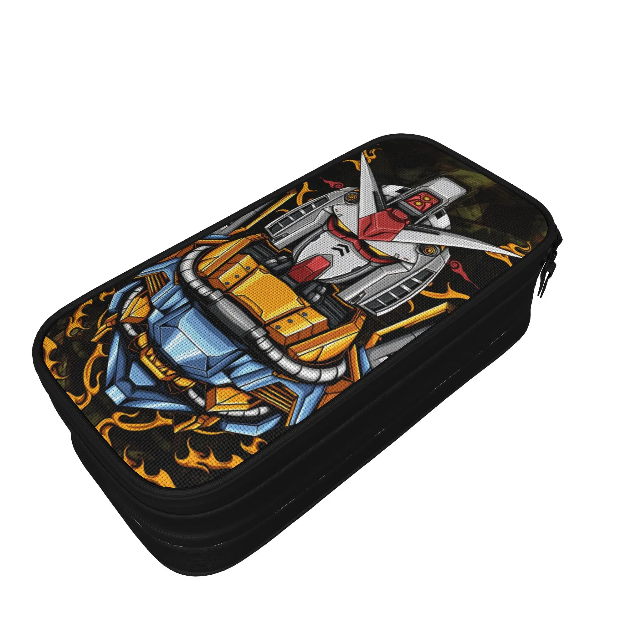 mobile suit gundams Merch Pencil Case Large-capacity Kids School Supplies  Pencil Bag Gift