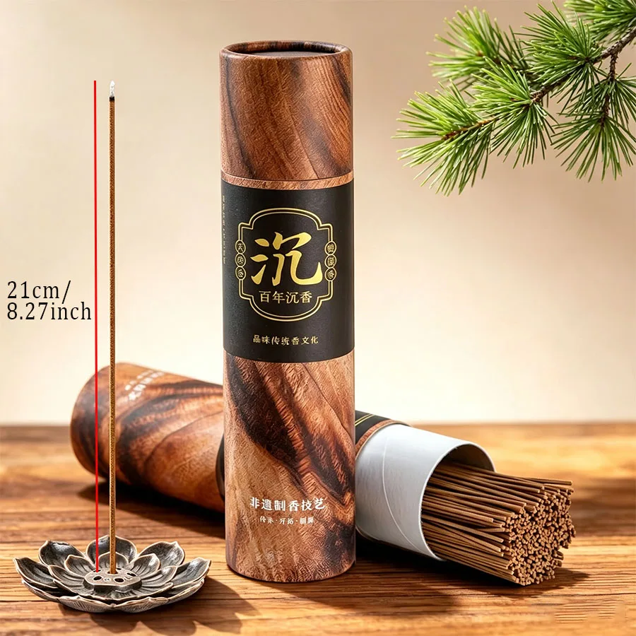 400 pieces of various handcrafted incense sticks with oriental-style lotus holders, available in a variety of scents such as sandalwood, cypress, agarwood, pine cone, colorful lavender, rose, cherry blossom, apple, cinnamon, eucalyptus, etc. Suitable for home, indoor spaces, offices, hotel lobbies, reading, meditation, yoga, and exercise. When lit, they emit a rich, long-lasting fragrance and freshen the air