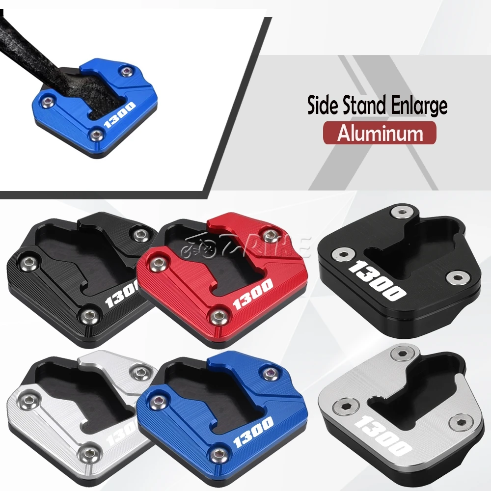 FOR Suzuki GSXR1300 GSX1300R GSX1300RR Hayabusa 1300 2008~2024 Motorcycle Kickstand Foot Side Stand Extension Enlarger Support