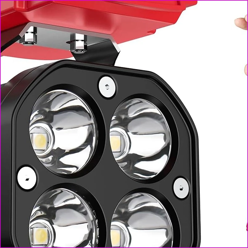 LED Work Light for 18V Battery, 40W 6000LM Flashlight, LED Flood Light, 18V Battery Cordless Work Light-A57M