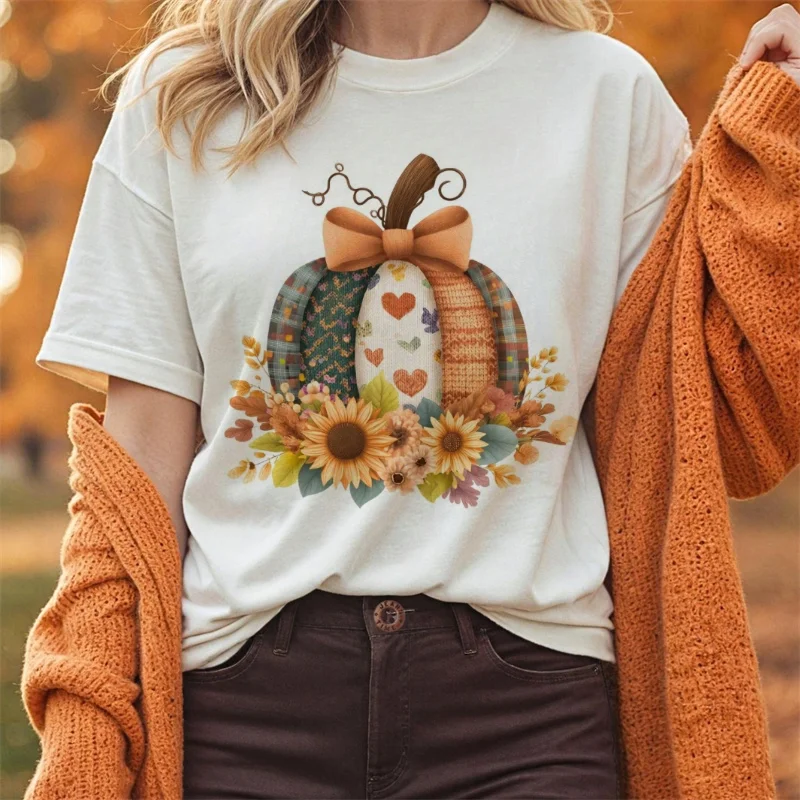 Reading Book Club Printed Women's Autumn T-Shirt Round Neck Retro Clothing Cartoon Fun Women's Casual Cute Top Harajuku T-Shirt