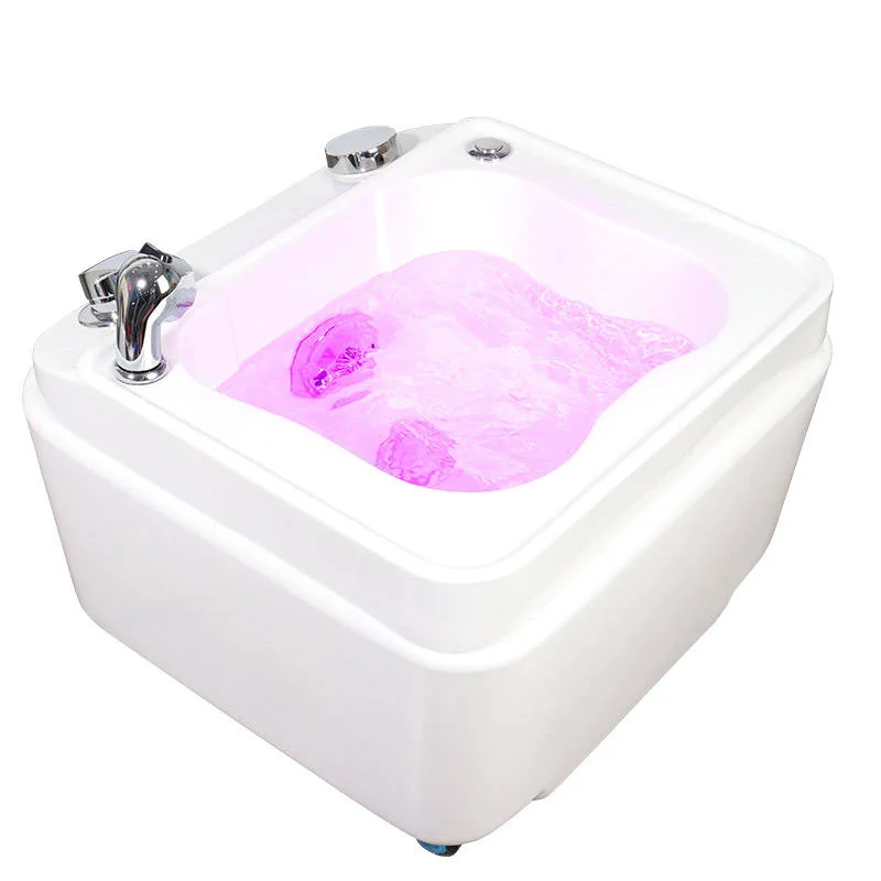 Eurostyle Hydrotherapy whirlpool Powered Treatment Pedicure Bowl Portable No Plumbing with Drain ZY-2022FT01