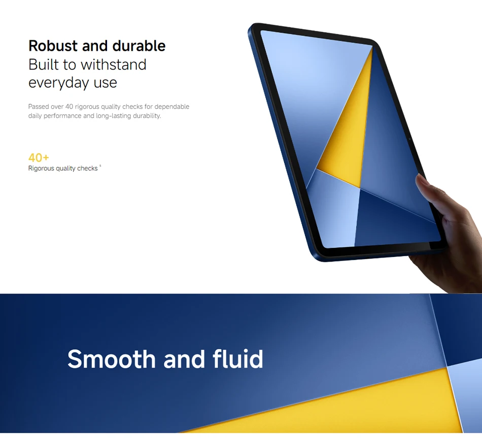 POCO Pad C1 Global version Tablet 9.7" 2K 120Hz display 8MP 7600mAh Wi-Fi Snapdragon® 6s 4G Gen 2 Mobile Platform