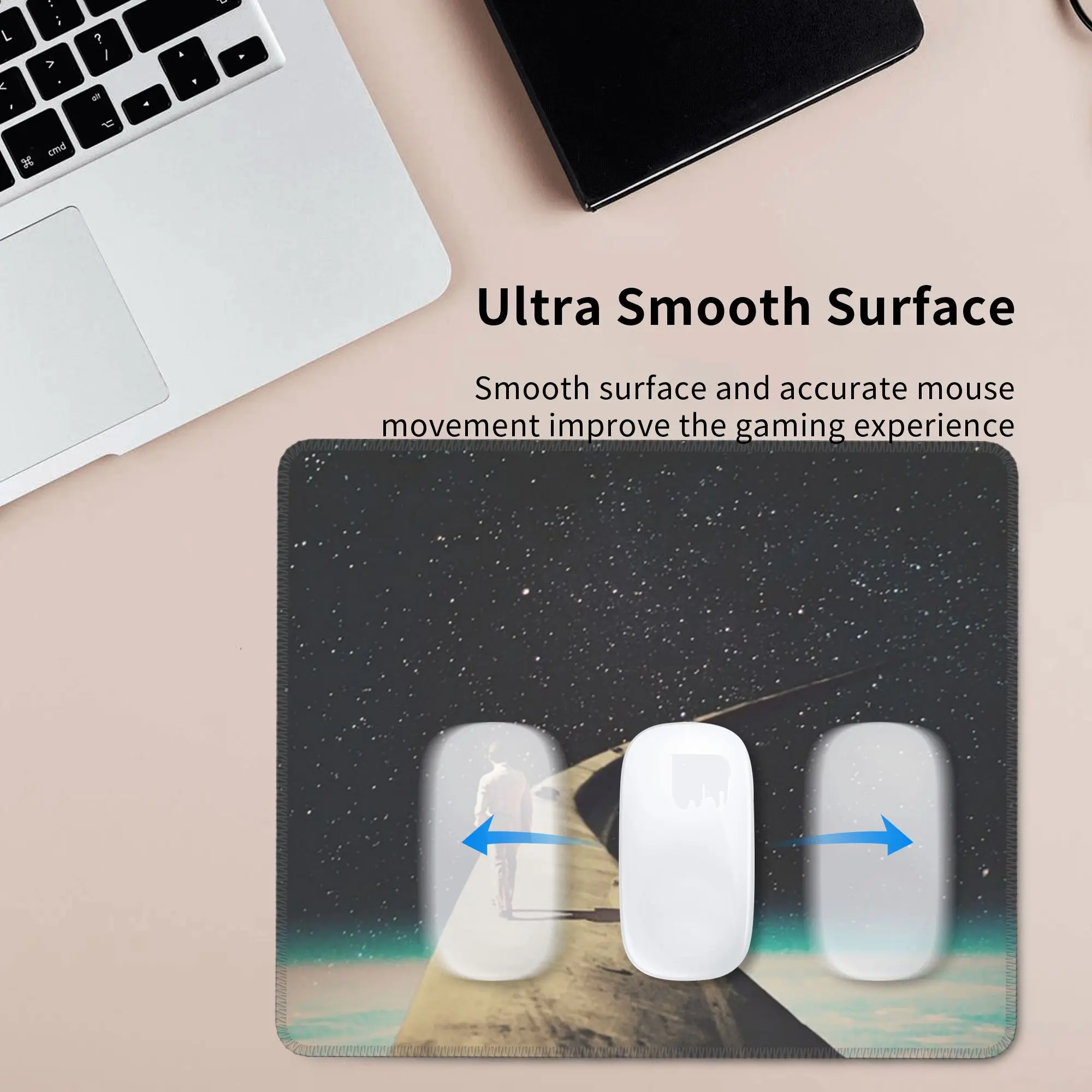 私たちはこの道を選択しました 私の親愛なるマウスパッド コンピュータキーボードマウスマット ゲーマーPCラップトップデスクマット オフィスアクセサリーテーブルマット