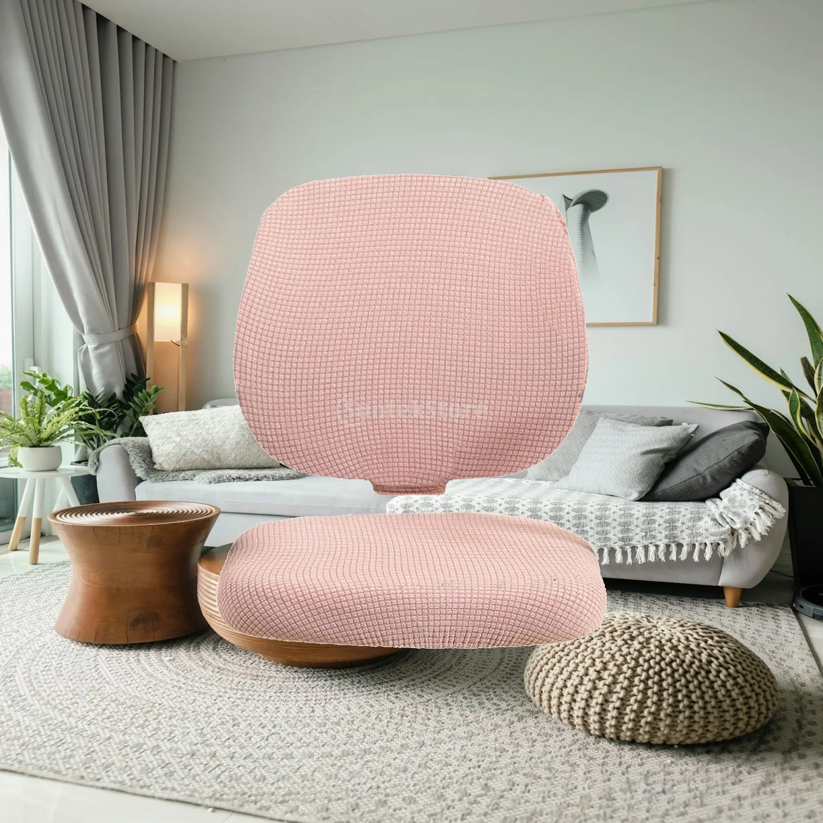 Chair Cover Split Style for Office Chair Computer Chair Rotating Chair Home Decorations