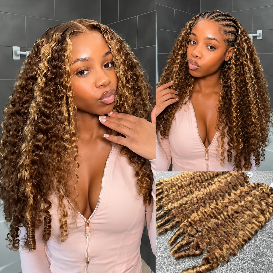 

Burmese Curly Feather Crochet Human Hair Braid Hair Extensions Knotless Invisible Pre-Separated Miracle Knots Curly Crochet Hair