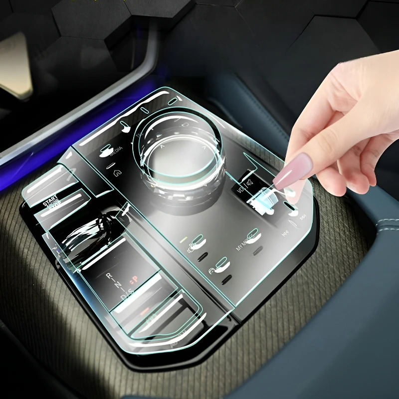 Für BMW X3 25 Modelle Armaturenbrett Multimedia GPS Konsole Navigation Transparente Kratzschutzfolie Modifikation