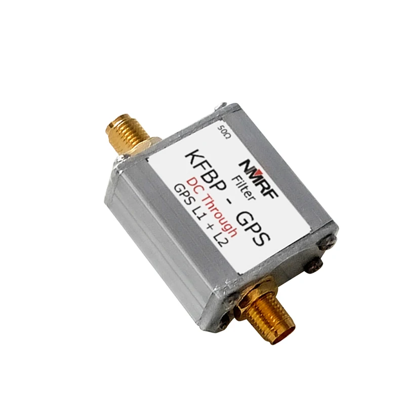 

Двухканальный полосовой фильтр GPS L1 + L2, импеданс 50 Ом для GPS-навигации, антиразличные частотные помехи, разъем SMA