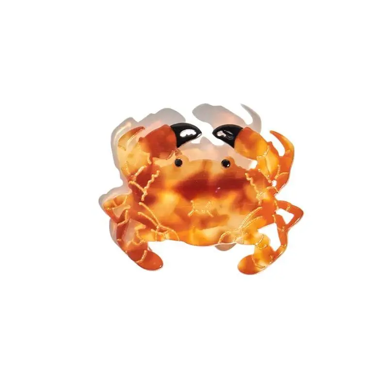 

Mini Caramel Crab Hair Clip