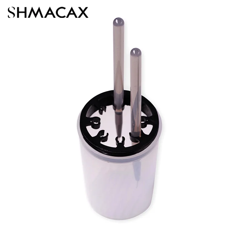 Beauty Plastic Nail Art Tools Acrylic Powder Bowl Nail Crystal Cup Powder Liquid Dish Brush Washing Cup