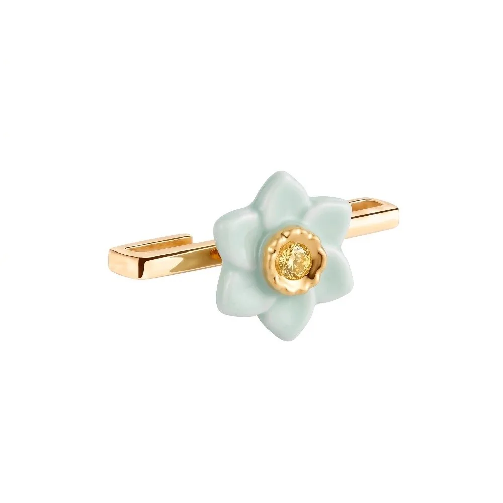 Cartoon Flower Watch Strap Pendant Slide Bar Macaron Watch Band Ornament Rhinestone Center for Whoop 5.0/5.0 MG/4.0