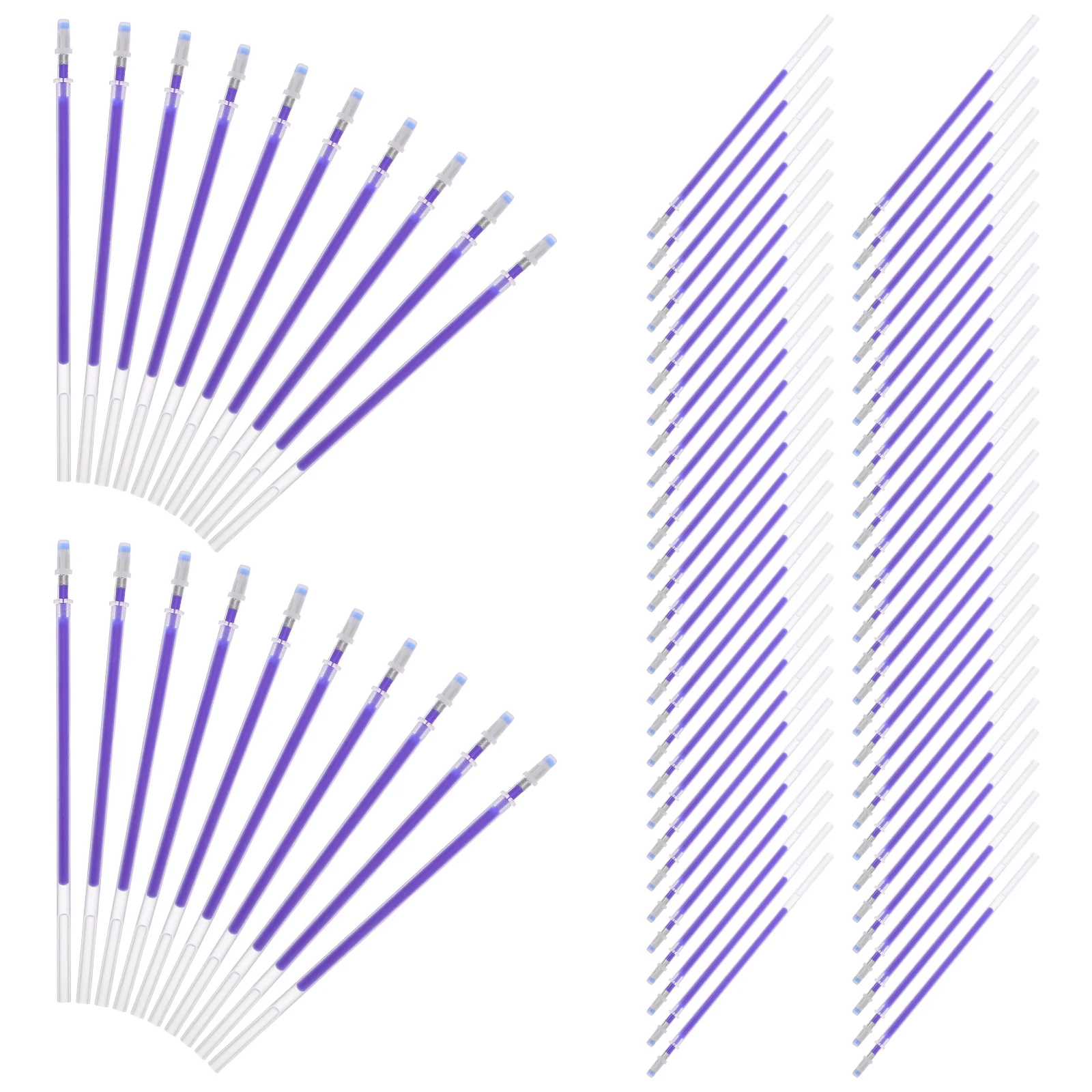 

100 pcs Fabric Marking Pen Refills Heat Erasable Blue Ink For Sewing Quilting Dressmaking Tailor Tools Marker Craft Needlework