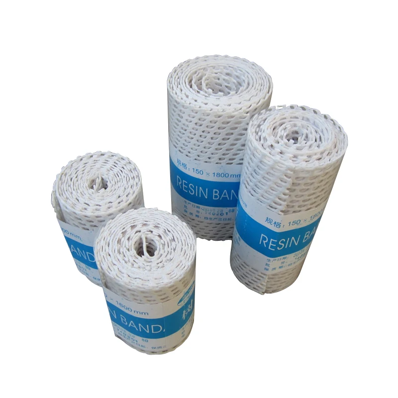 1 Roll Polymer Resin Bandage Reuseable Thermoplastic Orthopedic Fixation Bandages Emergency Rescue Plastic Fracture Plaster