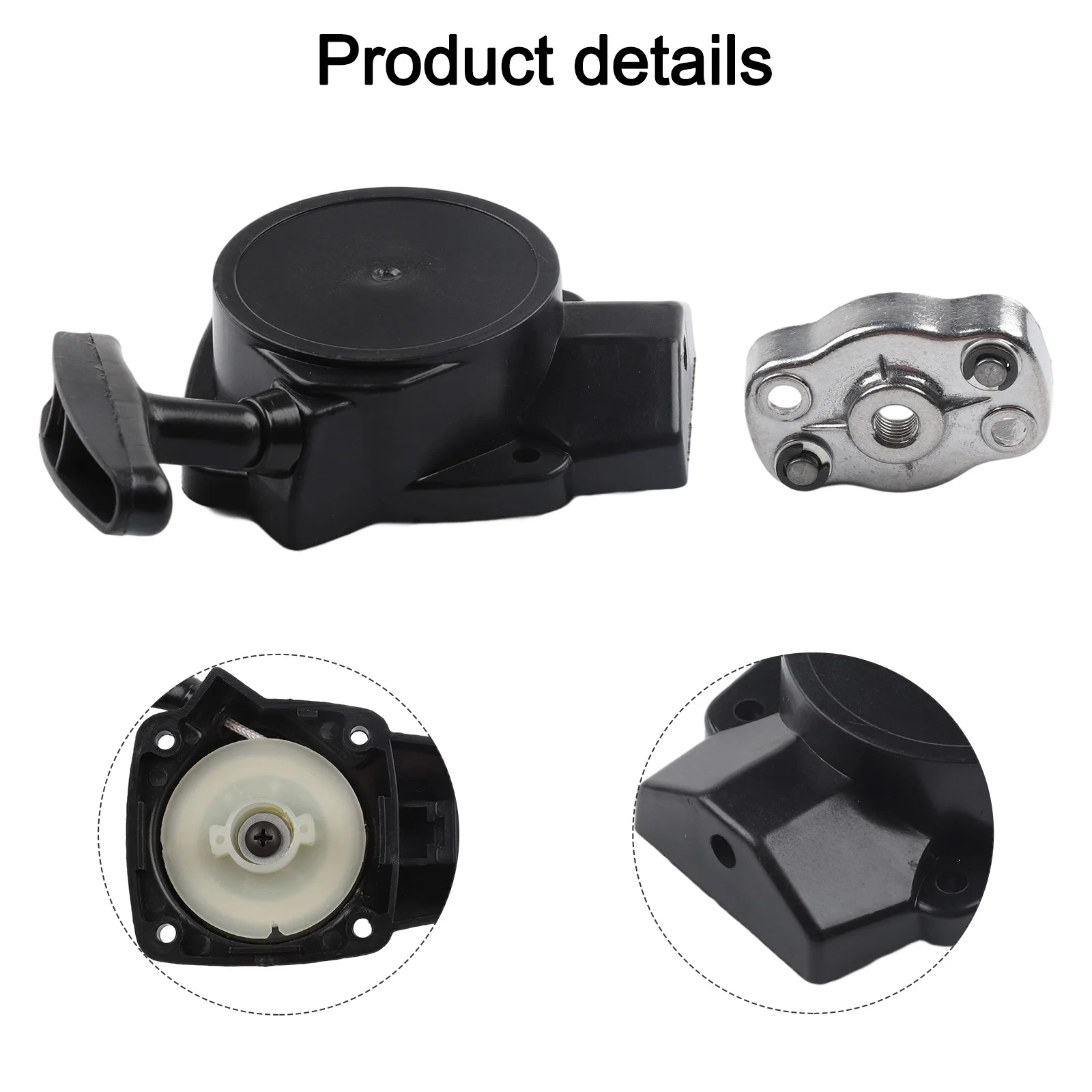 ชิ้นส่วนเครื่องจักรกลอุปกรณ์กลางแจ้ง Pawl สําหรับเครื่องตัดหญ้า การออกแบบการติดตั้งง่าย กลไกการเริ่มต้นที่มีประสิทธิภาพ