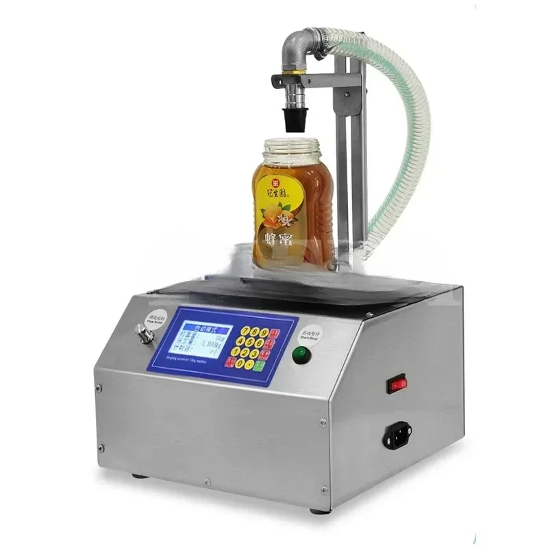 

Honey Tahini Oil Filling Viscous Liquid Automatic Weighing Filling Machine Automatic Dispensing Machine Canning L15 Type