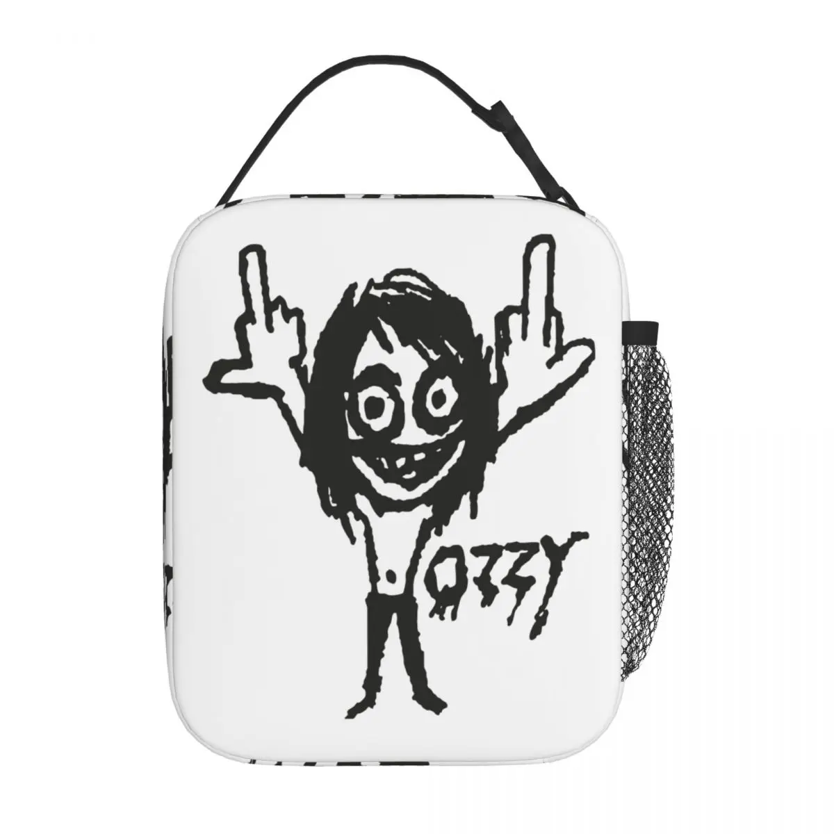 

Ozzy Osbourne Insulated Lunch Bags Cooler Meal Container High Capacity Tote Lunch Box Food Handbags College Outdoor