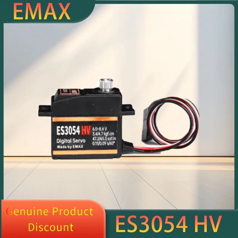 

EMAX ES3054HV ES3054 HV 6V 8.4V All-Purpose High Voltage Metal Gear Digital Servo For RC Airplane
