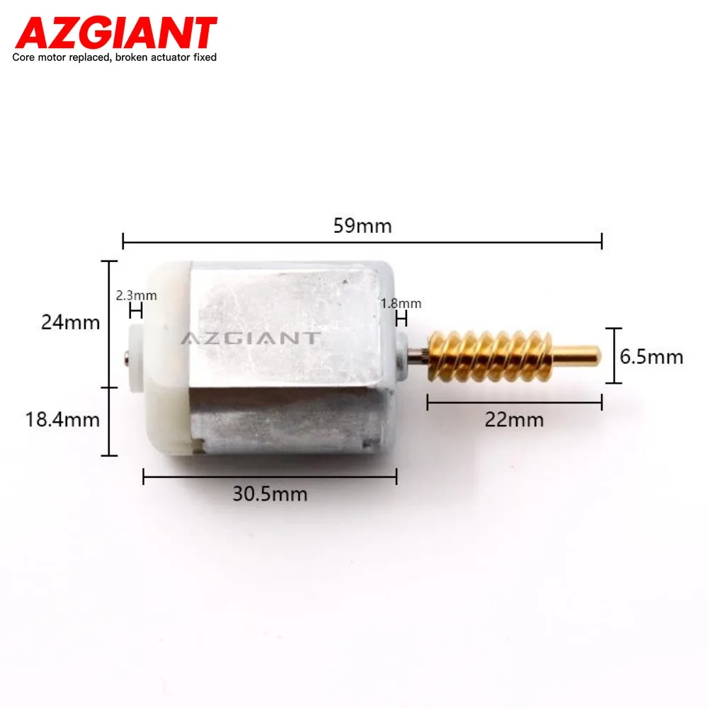 AZGIANT 9T Automotive Door Lock Actuator 12V DC Motor Engine For Infiniti G35 QX56 FX35 FX45 2002-2010 80500-ZQ21B 80500-7S01A