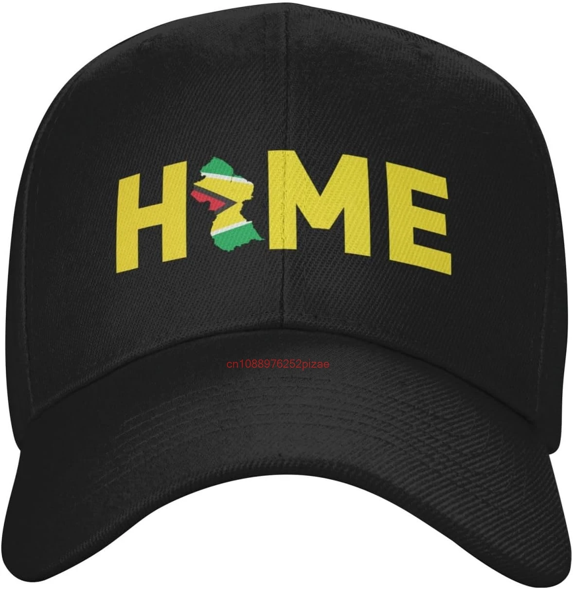 

Guyana Map is Home Guyanese Classic Hat Fashion Casquette Golf Dad Hats Adjustable Baseball Cap Men Women
