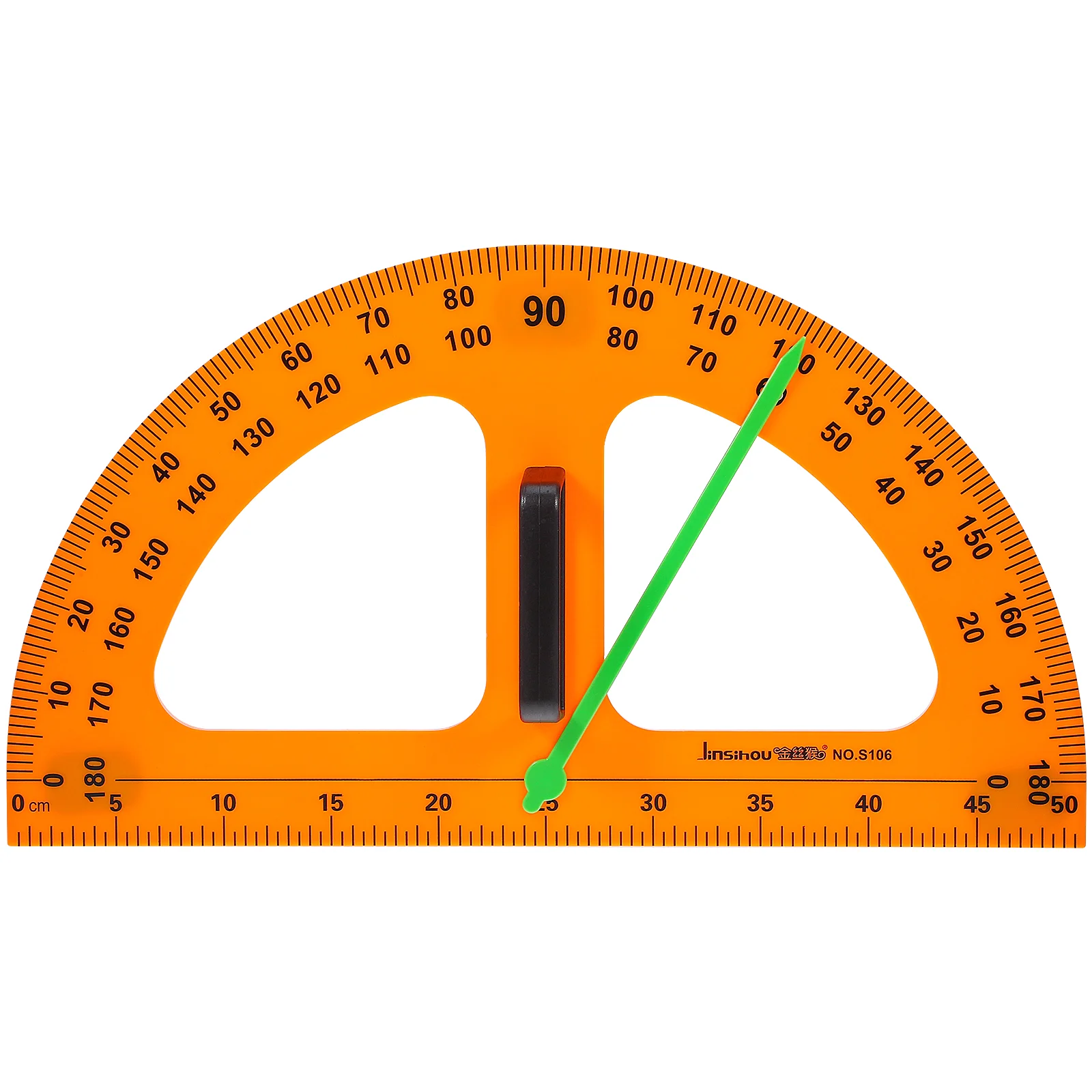 Mathe Winkelmesser magnetisch großes Lineal Kompass-Mathe Geometrie Werkzeuge praktische Lehrer-Tafel Zeichen werkzeug magnetischer Winkelmesser