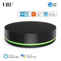 VBU Tuya WiFi IR Remote Control Smart Home Remote Universal Infrared Controller For TV/Light Works with Alexa Google Assistant