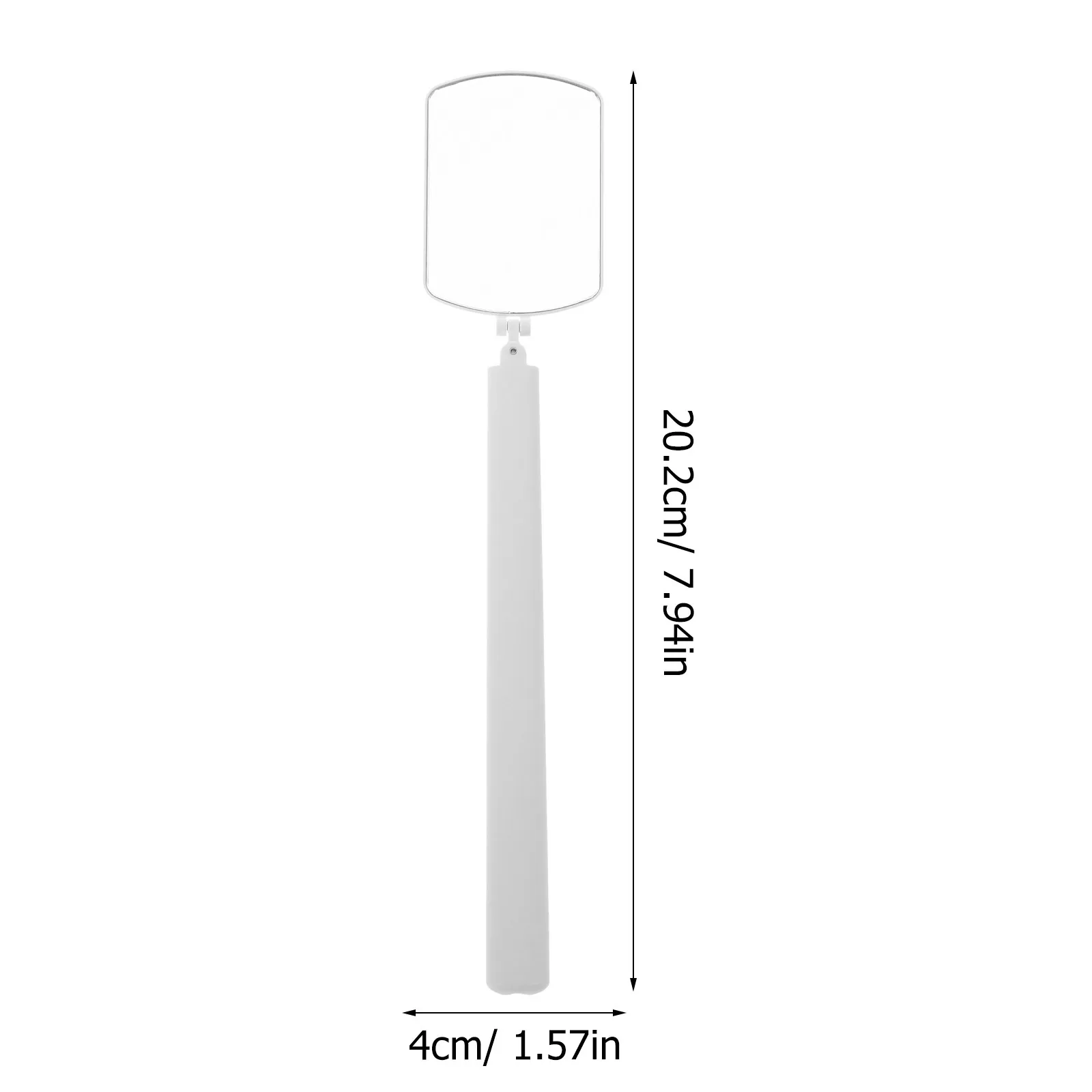 Handheld Eyelash Extension Mirror Rotate Design Portable Compact Ergonomic Clear Lens for Precise Lash Application Salon Makeup