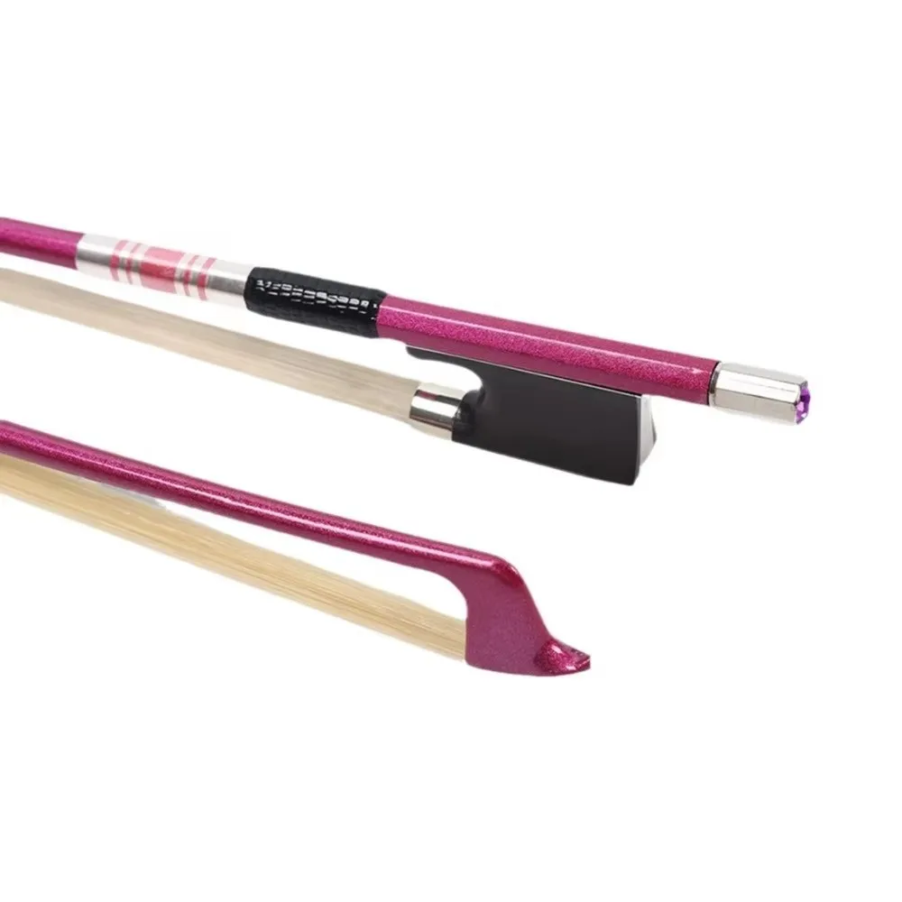 Violin Bow Made of Carbon Fiber 4/4 Elasticity Good and Not Prone to Deformation Violin Bow