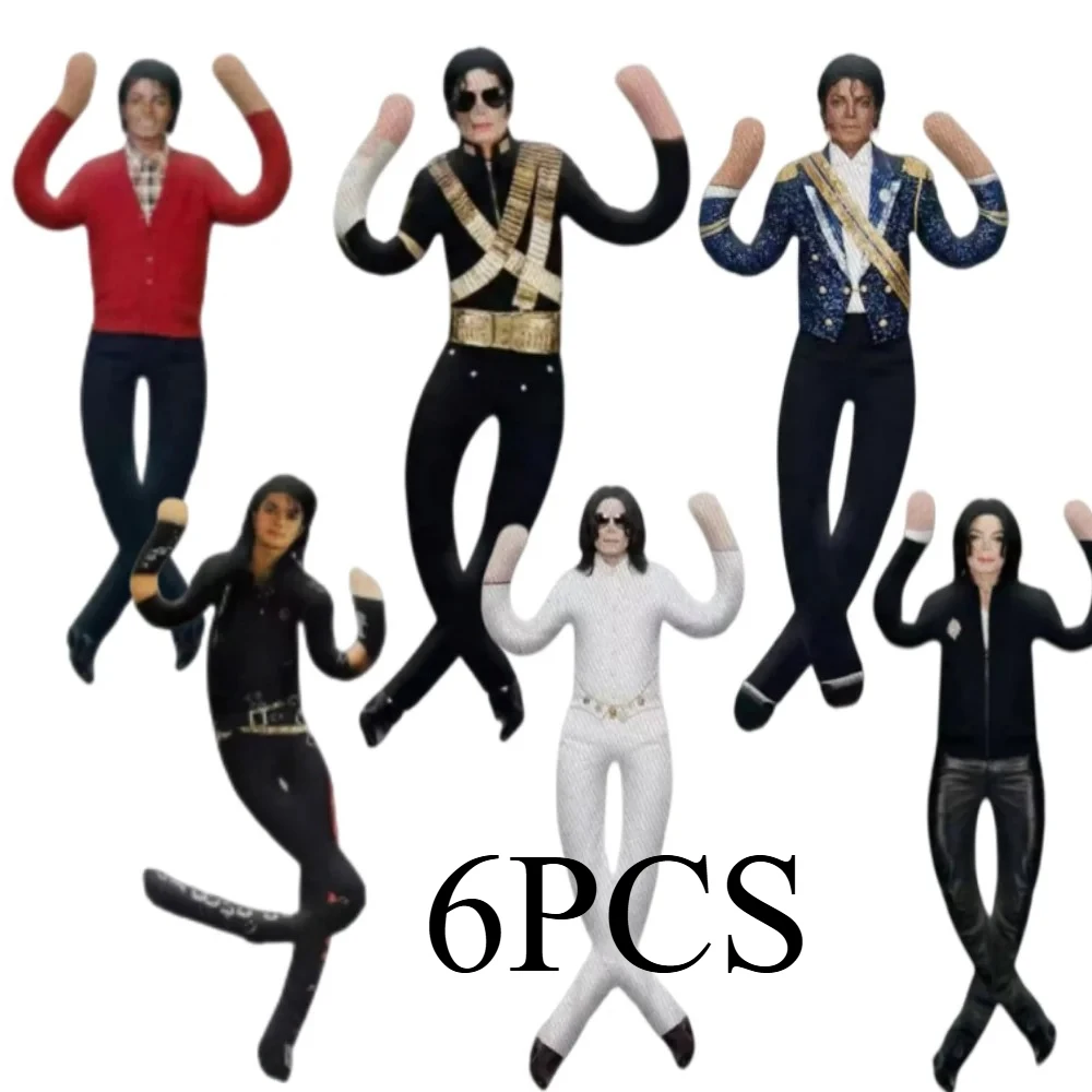 Poupée en peluche Michael Jackson, figurine articulée abstraite pour décoration intérieure, objet de collection et cadeau créatif pour