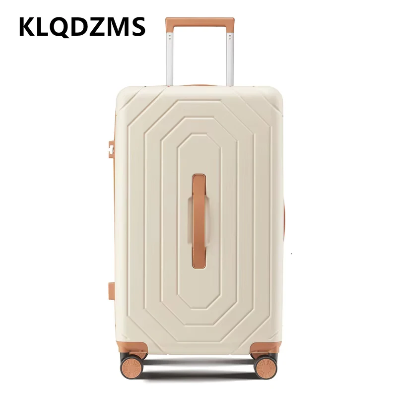 KLQDZMS Bolsa de viaje para equipaje, caja de embarque para PC de 20 pulgadas, cubierta de carrito de 24 ", maleta de 28", maleta con ruedas de gran capacidad para hombre