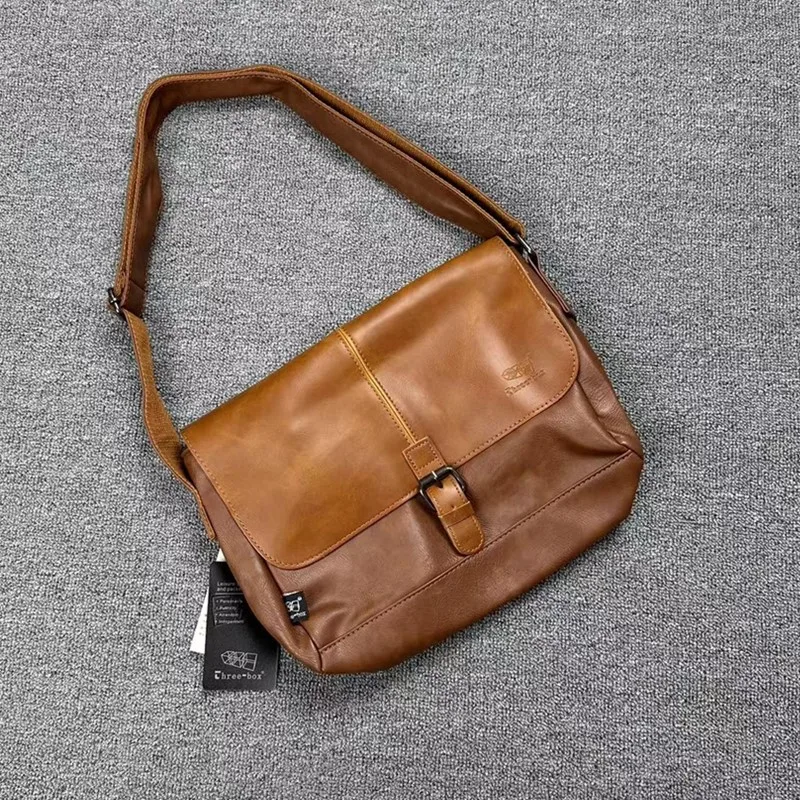 

Новинка 2025, мужская сумка на одно плечо, сумка через плечо Faion Busin, мотоциклетная повседневная сумка с мягкой ручкой