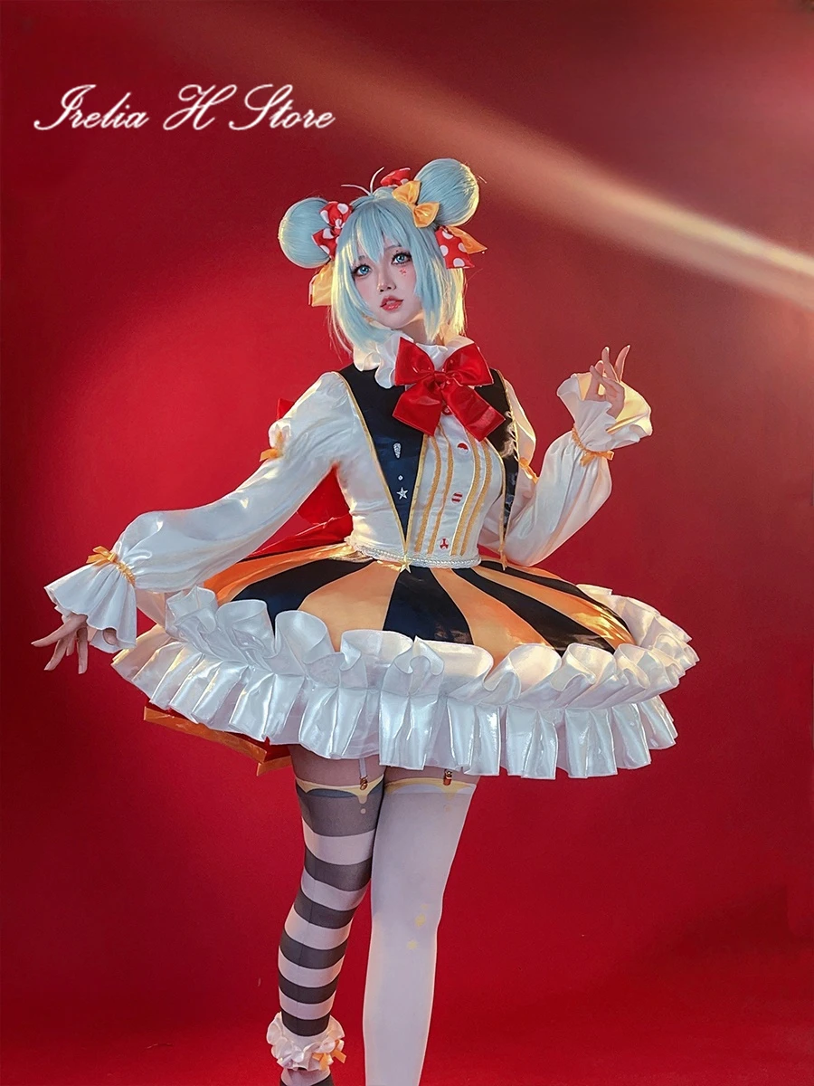 in stock Irelia H Anime Circus Troup Dress M i cos K u ballet Lovely Dress Female Cosplay Costume