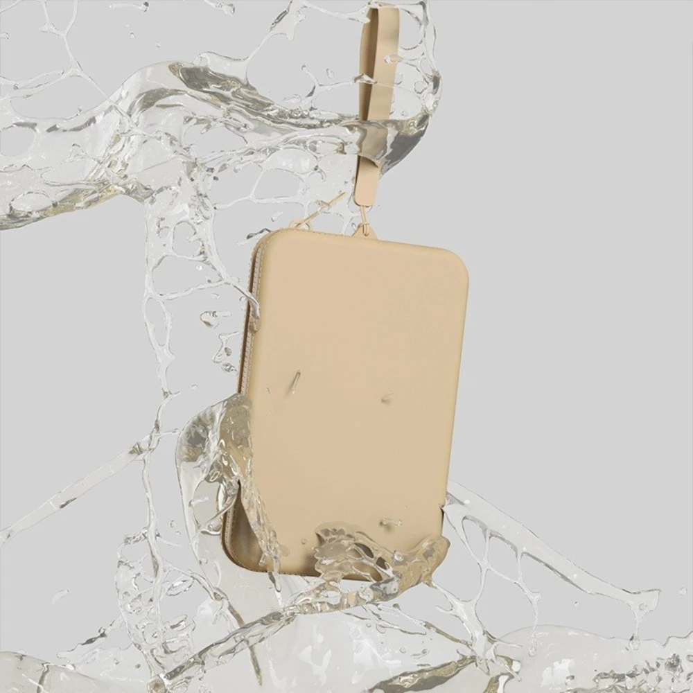 

Креативный водонепроницаемый силиконовый кошелек для монет Morandi, цветная квадратная мини-сумка для хранения, кошелек, однотонная сумка для мелких предметов, уличная сумка
