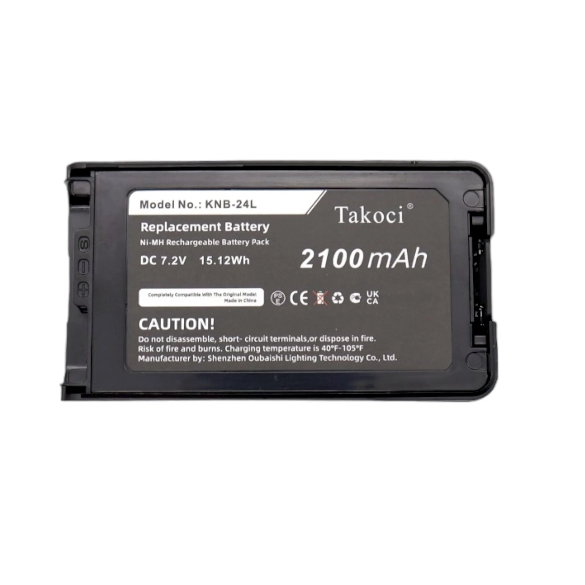 Replacement Battery for Kenwood  FTH1010, NX-220, NX-320, TK-2140, TK-2160, TK-2168, TK-2170, TK-2173, TK-2360, TK-3140, TK-3160