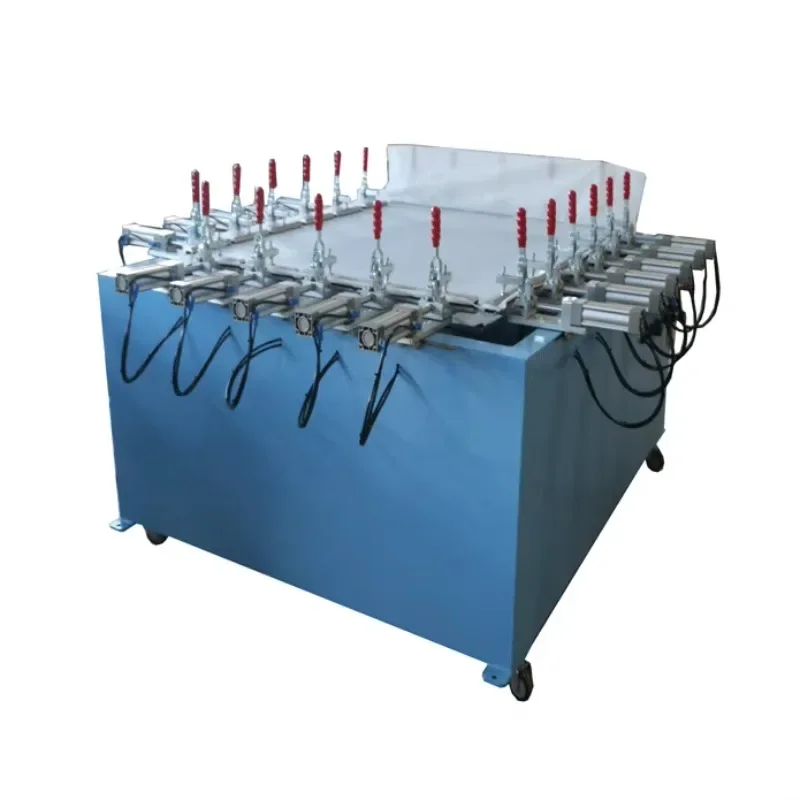 【Best-selling】SMP-100120TS High Precision Automatic Semi-Automatic Screen Printing Mesh Tension Stretcher Stretching Machine New