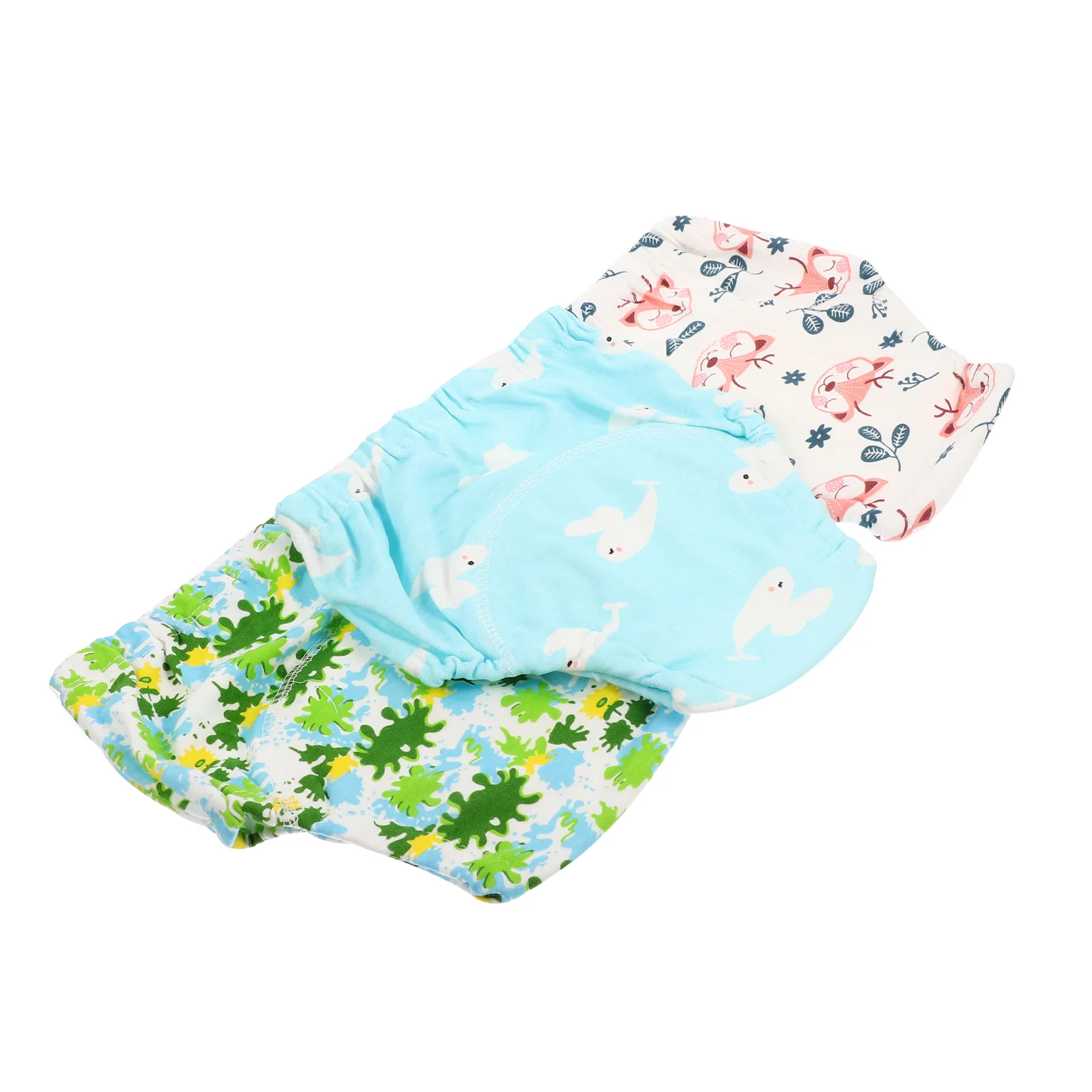 

3 Pcs Baby Training Pants Toddler Swim Diaper for Potty Diapers Newborn Rubber Toddlers Cotton Tpu Waterproof Layer Reusable