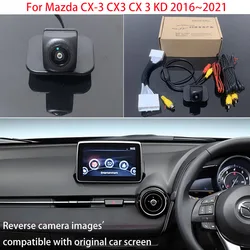 For Mazda CX-3 CX3 CX 3 KD 2016~2021 28 Pin Adapter cable RCA Original Screen Compatible With HD Rear View Camera Plug and Play