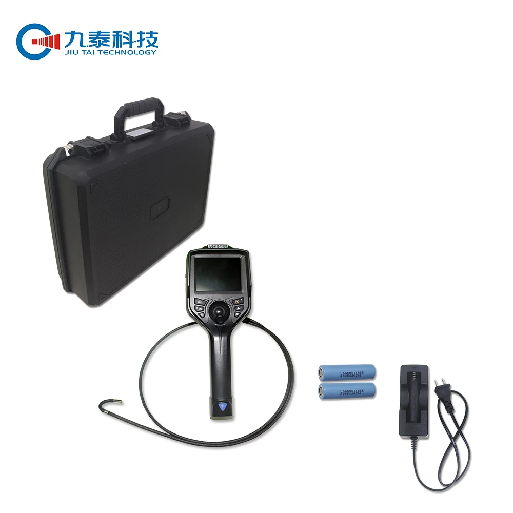 Super Light Portable Digital Industrial Pipe Endoscope 4ways Articulating Engine Inspection Video Borescope with 3mm Lens